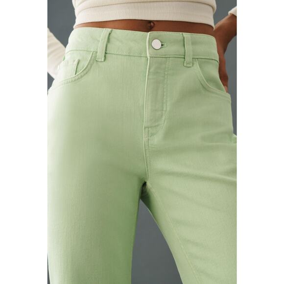 Pilcro The Yaya Mid-Rise Crop Flare Jeans - New 34P - Picture 3 of 7